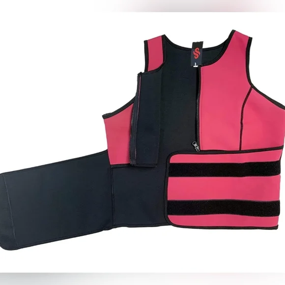 New Perfect Sculpt Sweat Vest Waist Trainer Neoprene - Picture 4 of 8